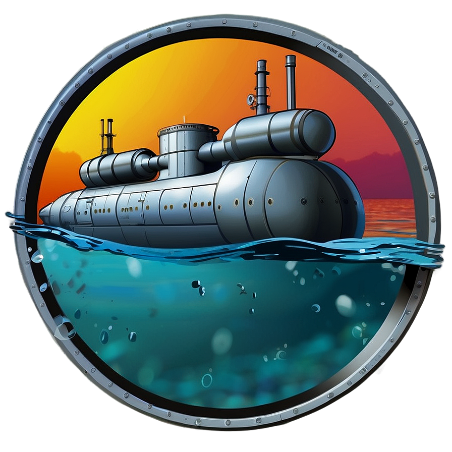 Submarine Exploration Mission PNG 05252024 PNG image with a transparent background, free high-resolution download