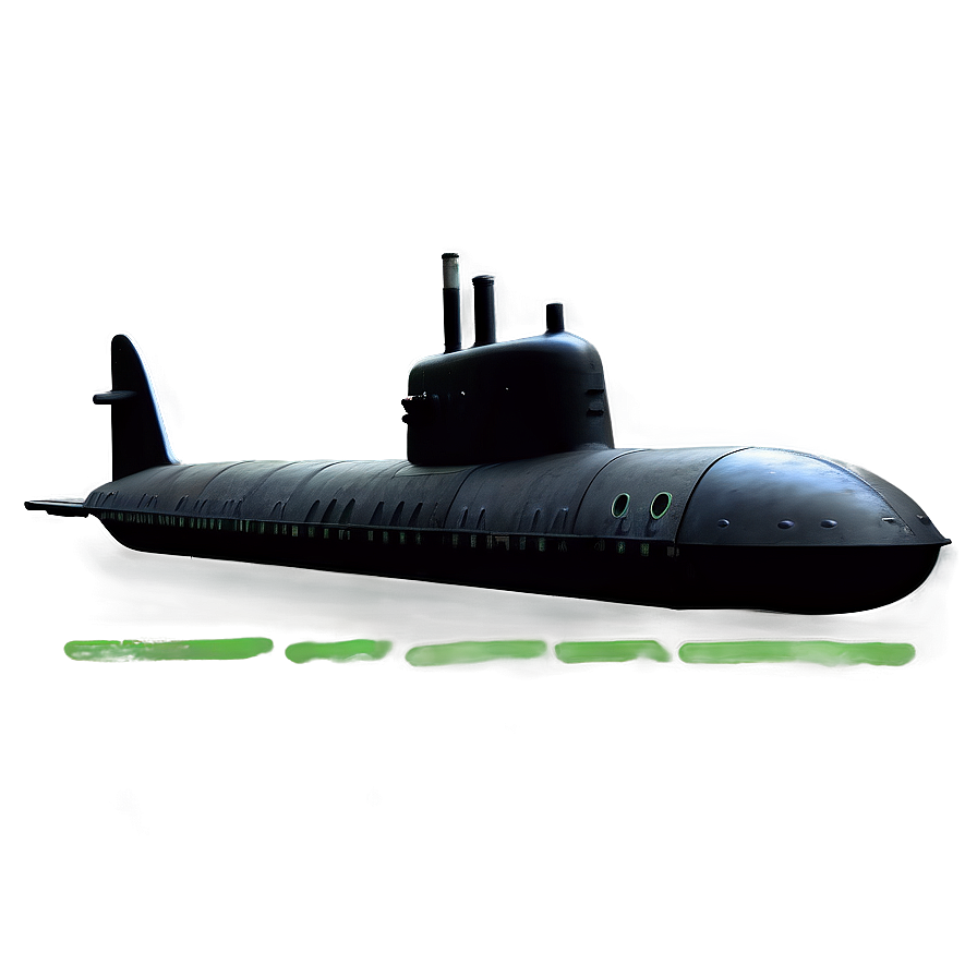 Submarine In The Abyss Png 66