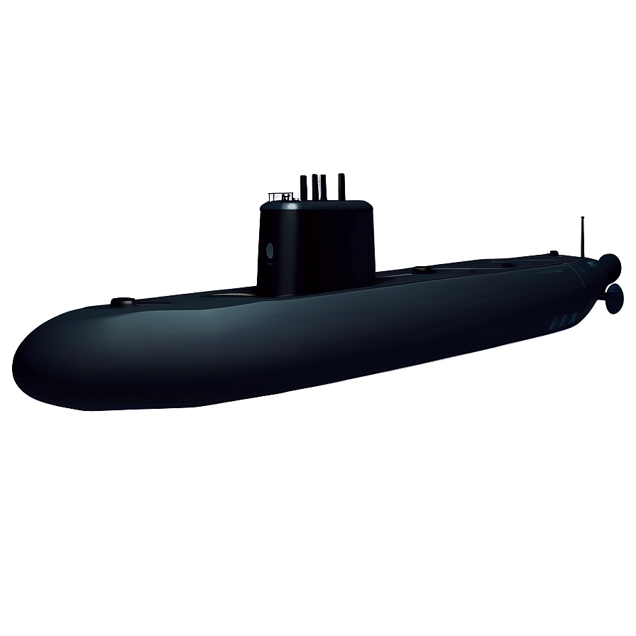 Submarine Silhouette PNG 89 PNG with transparent background