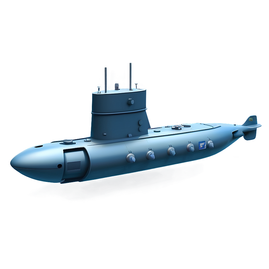 Submarine Sonar Technology Png 05252024