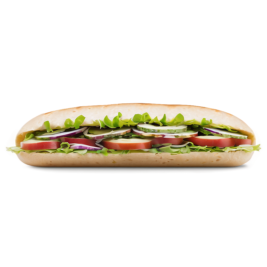 Subway Flatbread Sandwich PNG rnm PNG with transparent background