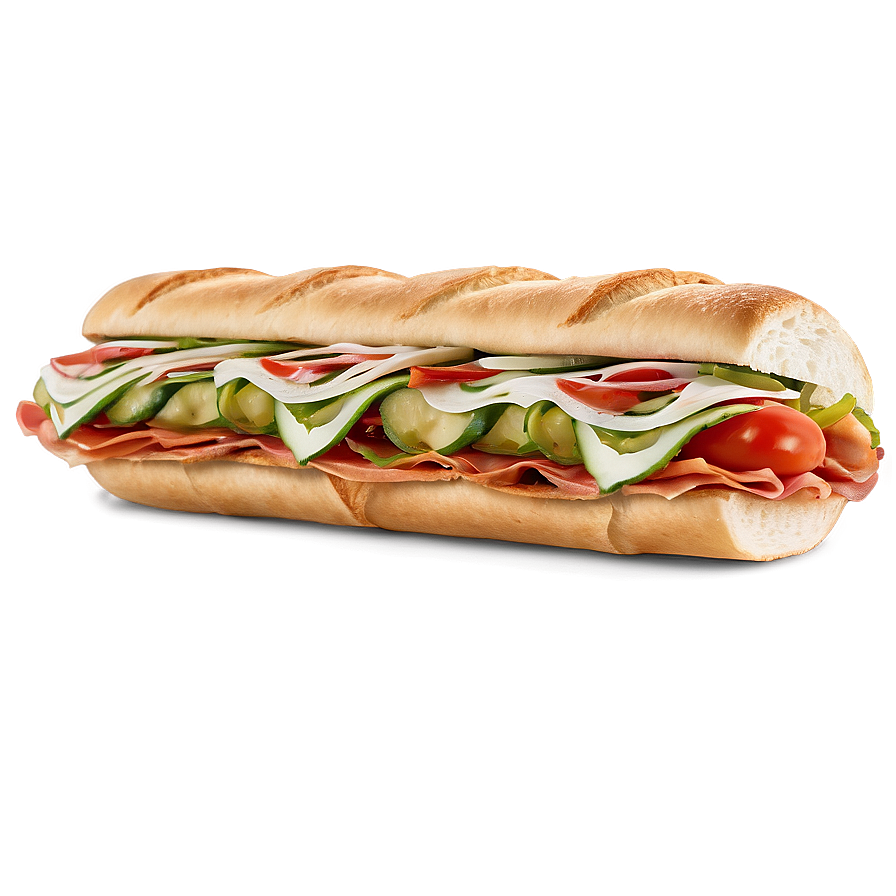 Subway Italian B.M.T. PNG 06202024 PNG with transparent background