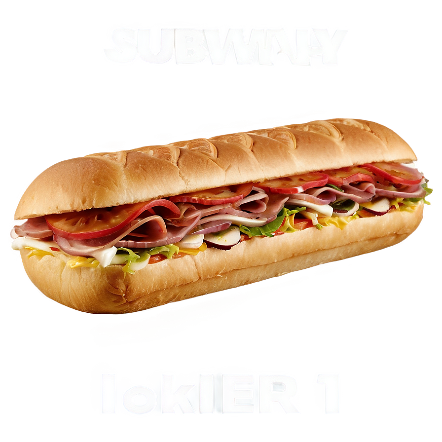 Subway Italian B.M.T. PNG kbw PNG with transparent background