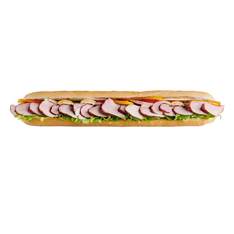 Subway Turkey Breast Sub PNG 78 PNG with transparent background