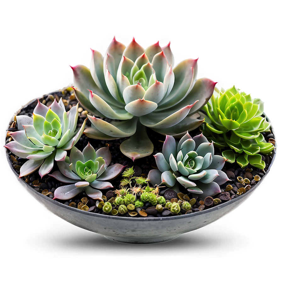 Succulent Landscape Ideas Png Kwo