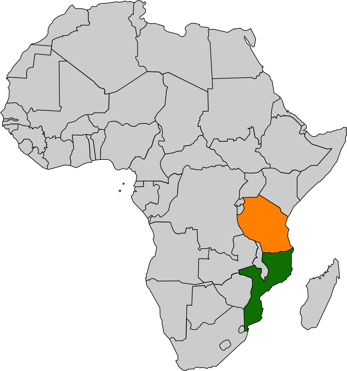 Africa South Sudan Map, HD Png Download PNG with transparent background