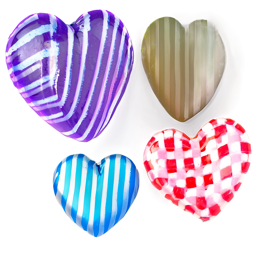 Sugar Candy Heart Png 06122024