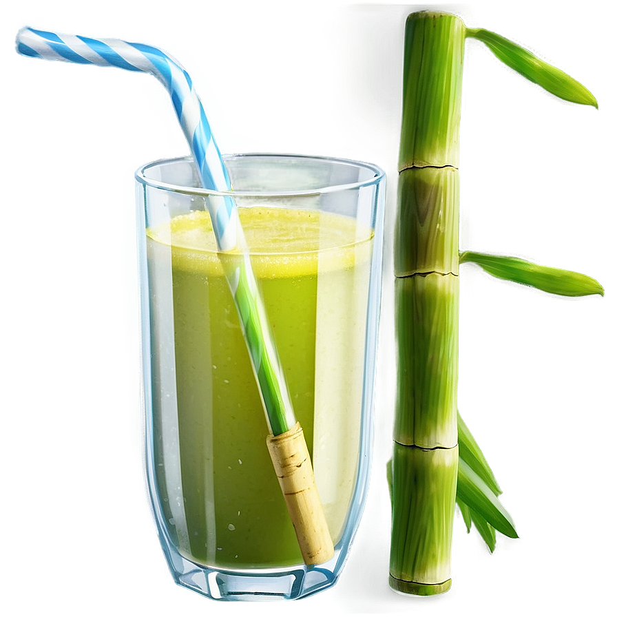 Sugarcane Juice In Glass Png 06262024