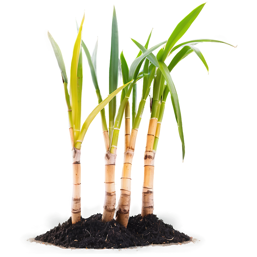 Sugarcane Seedling Growing Png Tya