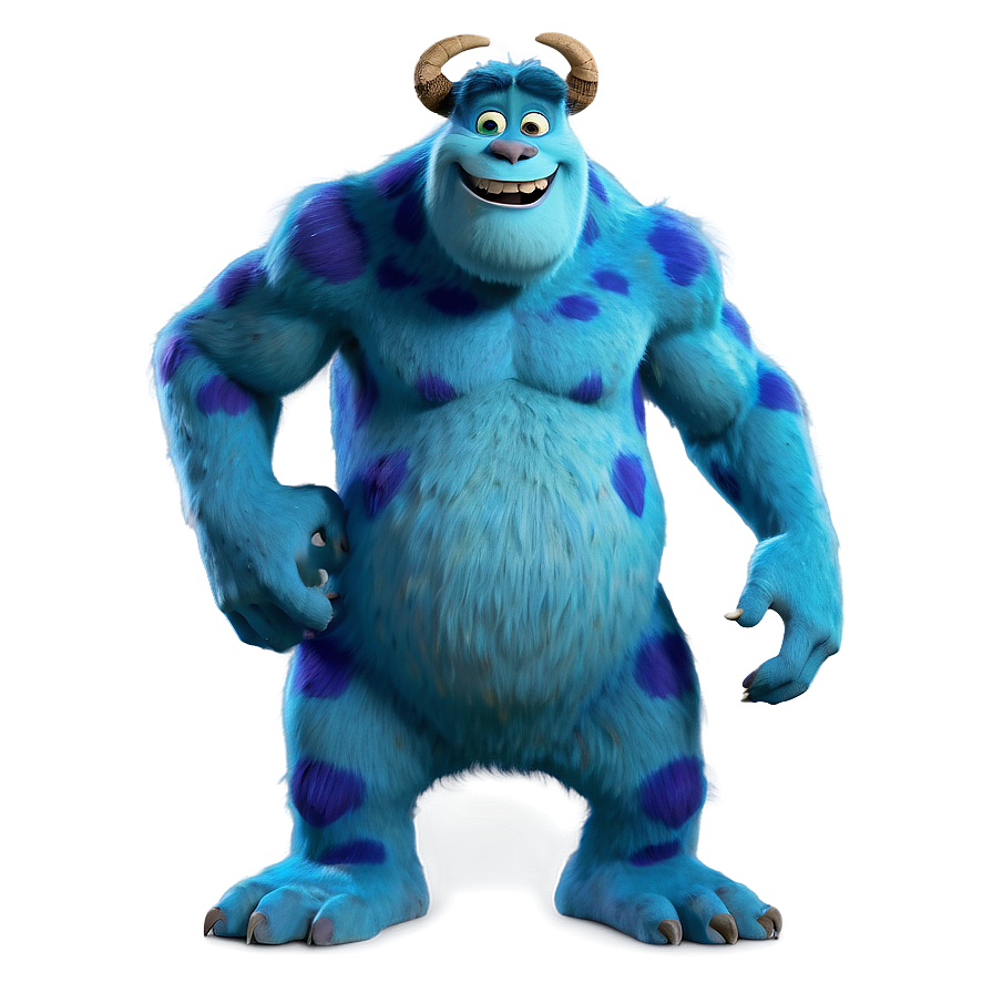 Sulley Roaring Pose Png Xsl