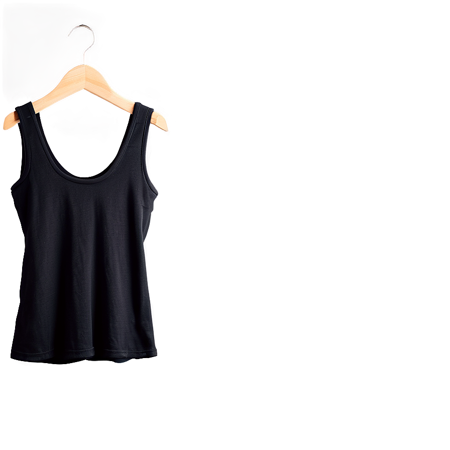 Summer Black Tank Top Png Dyg