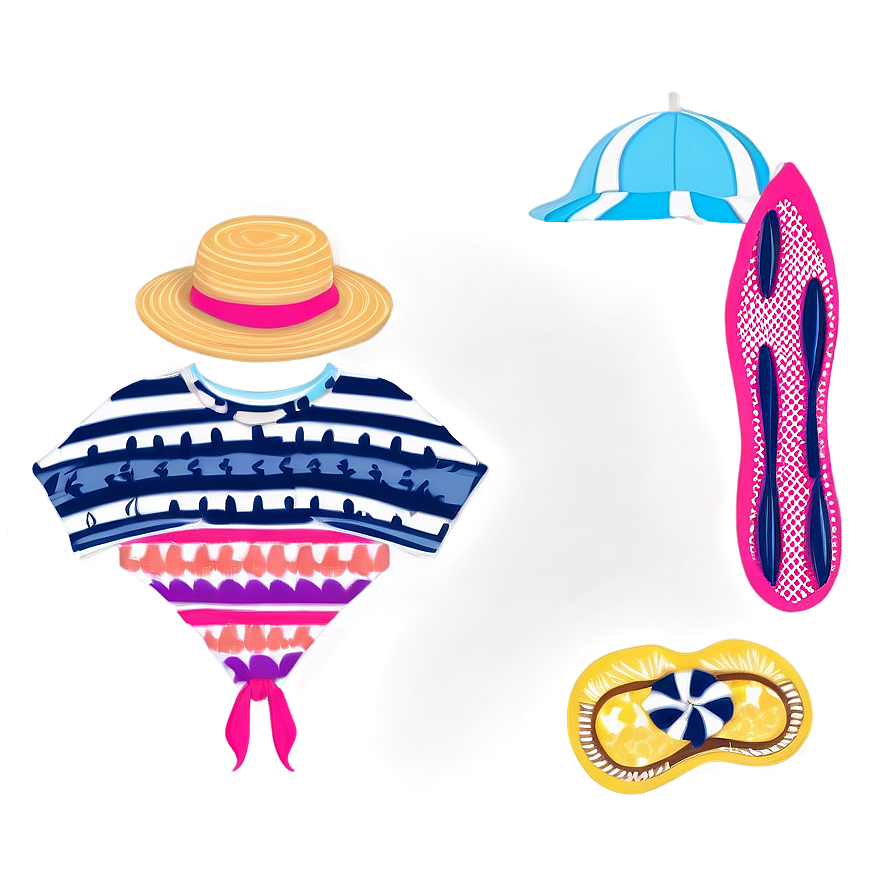 Summer Clothes Collection PNG 05242024 PNG image with a transparent background, free high-resolution download