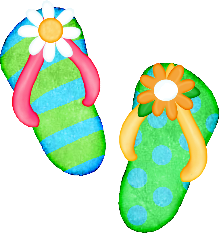 Summer Flip Flops Clipart