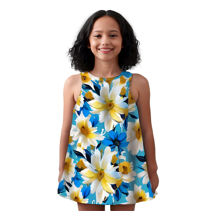 Summer Floral Dress Png 11