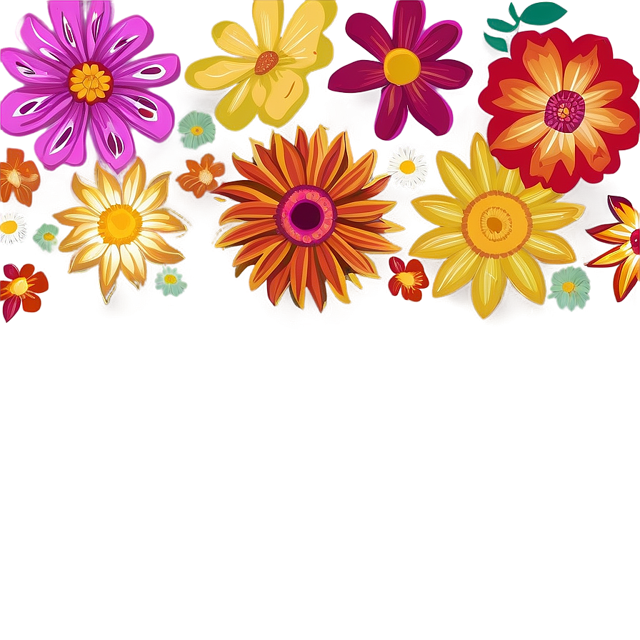 Summer Floral Pattern Png Geg