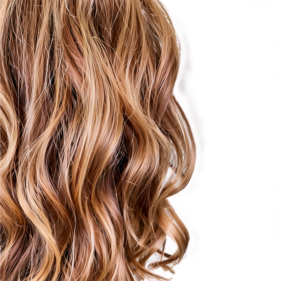 Summer Hair Waves Look Png 29 Image