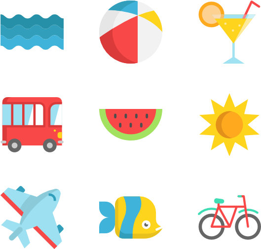 Summer Holidays - Summer Holiday Vector Png, Transparent Png PNG with transparent background