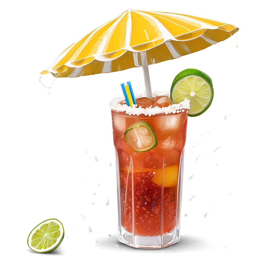 Summer Michelada Drink Png Esa74