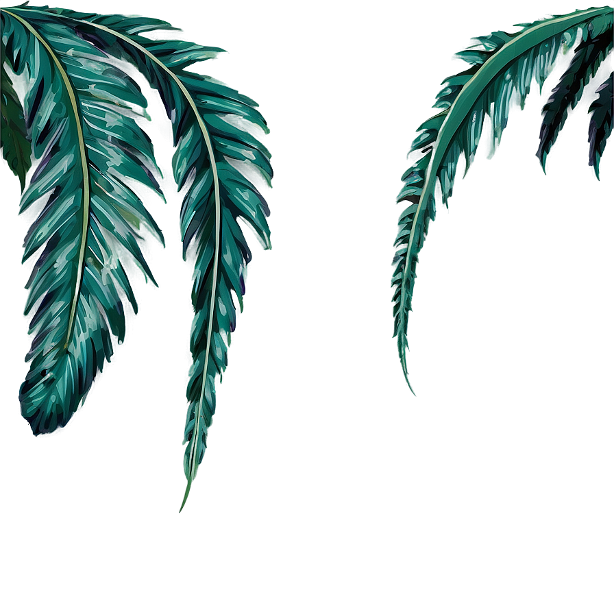 Summer Palm Leaves Png Har