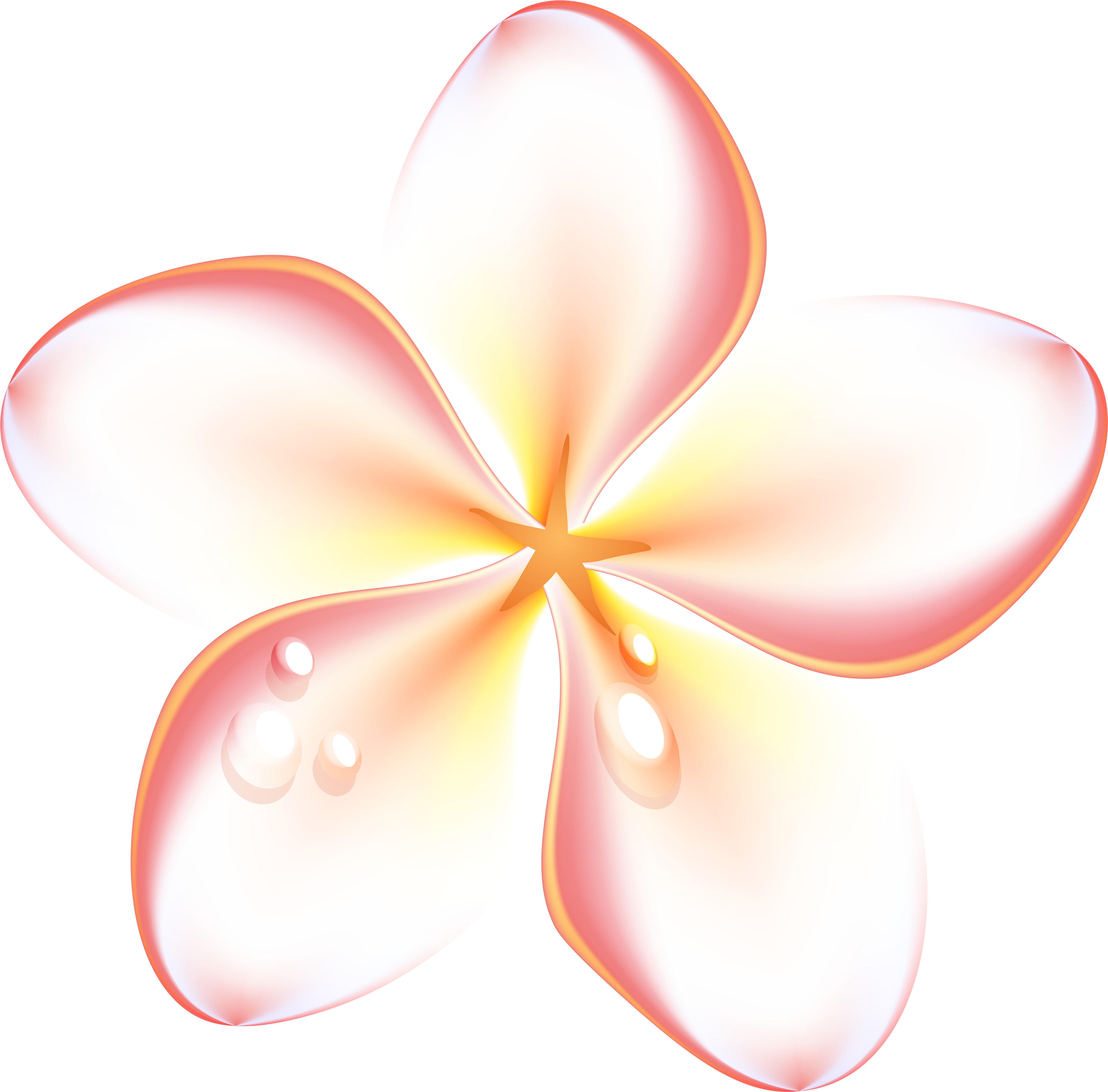 Summer Plumeria Clipart