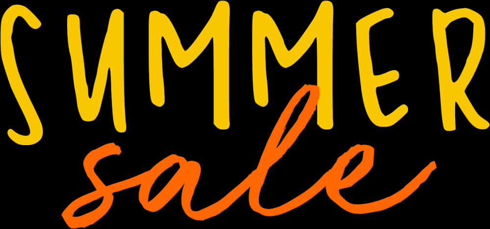 Summer Sale Graphic PNG with transparent background