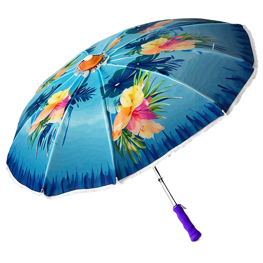 Summer Vibes Beach Umbrella Png 55