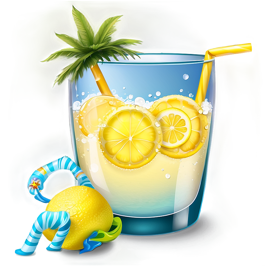 Summer Vibes Lemonade Png 06252024