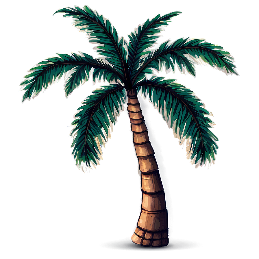 Summer Vibes Palm Tree Png Uji