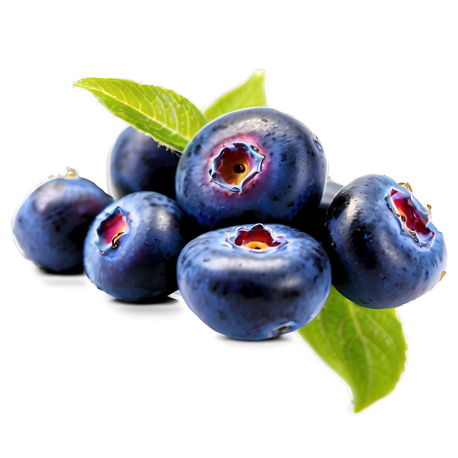 Sun-kissed Blueberries Png Ujg