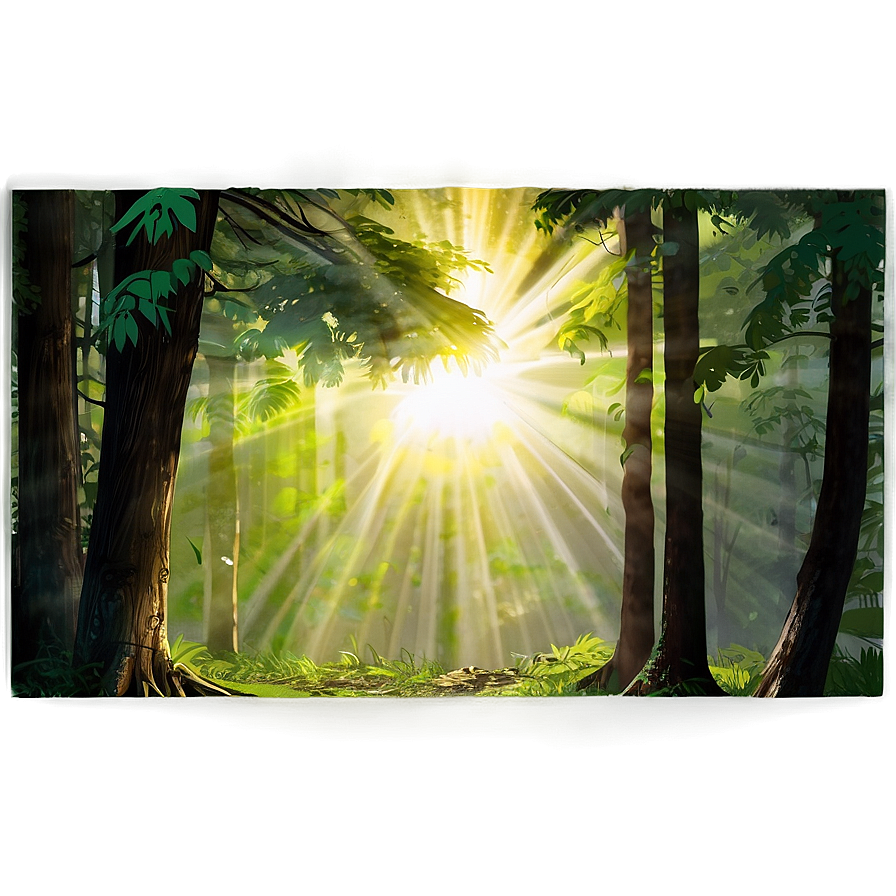 Sun Rays Nature Png Hvg29