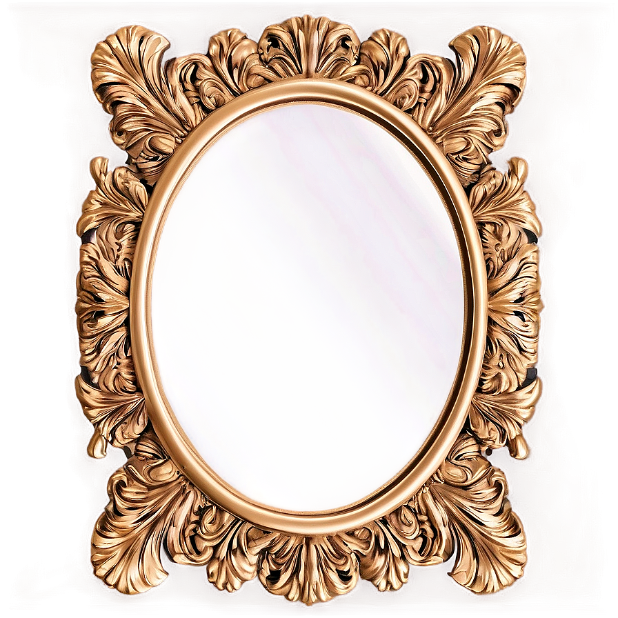 Sunburst Mirror Frame Png Mwk