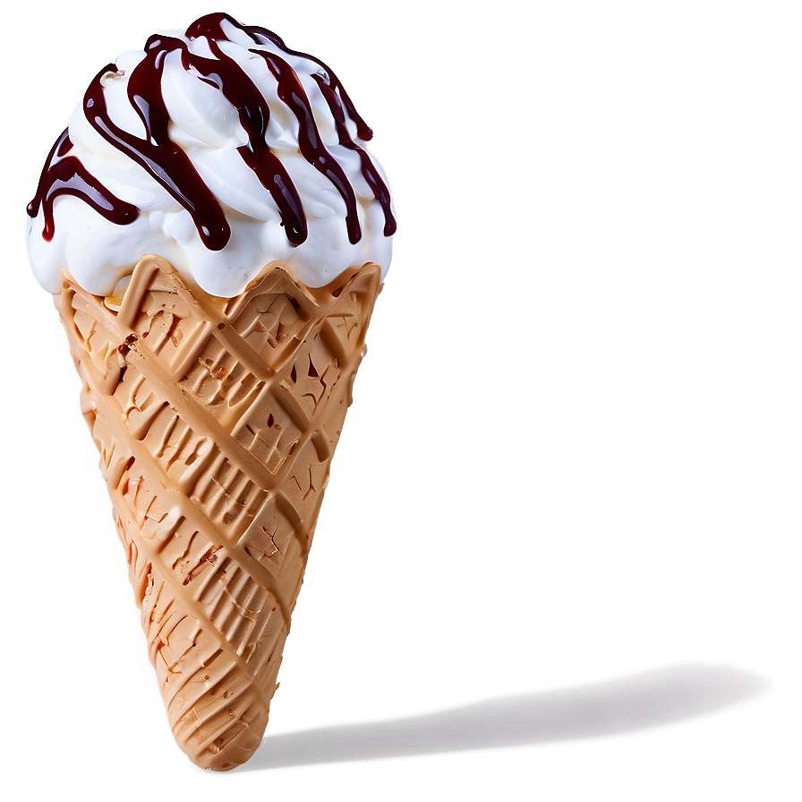 Sundae Ice Cream Cone Png 61