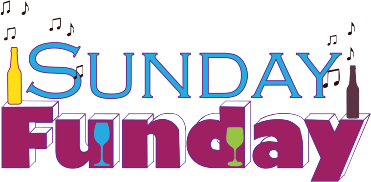 Sunday Funday Live Music Event PNG with transparent background