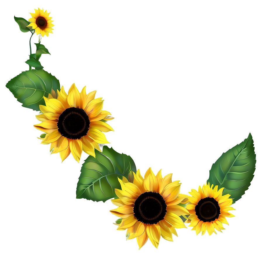 Sunflower Banner Png Ouk