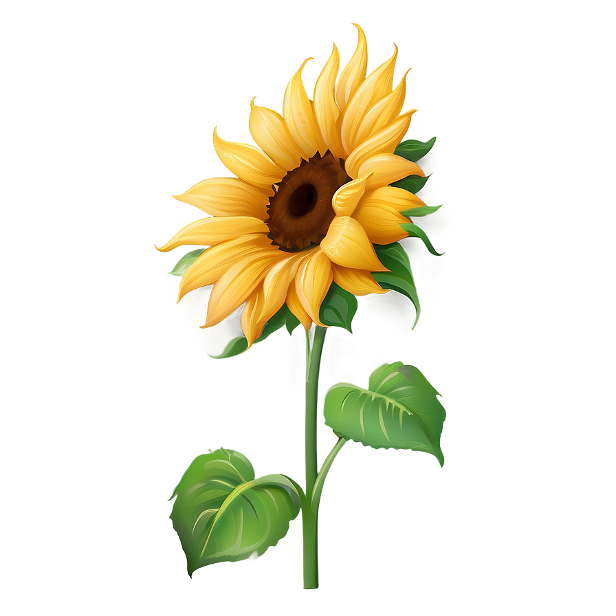 Sunflower Clipart No Background PNG 15 PNG image with a transparent background, free high-resolution download