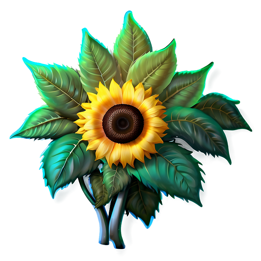 Sunflower Emoji Expression Png 44