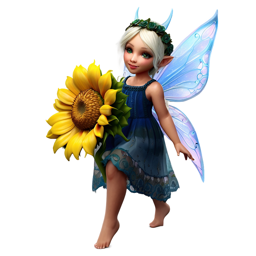 Sunflower Fairy Png 05062024