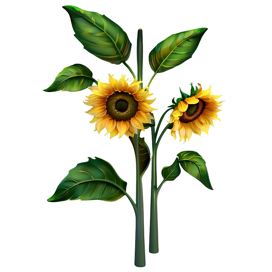 Sunflower Field Transparent Png Bvh91