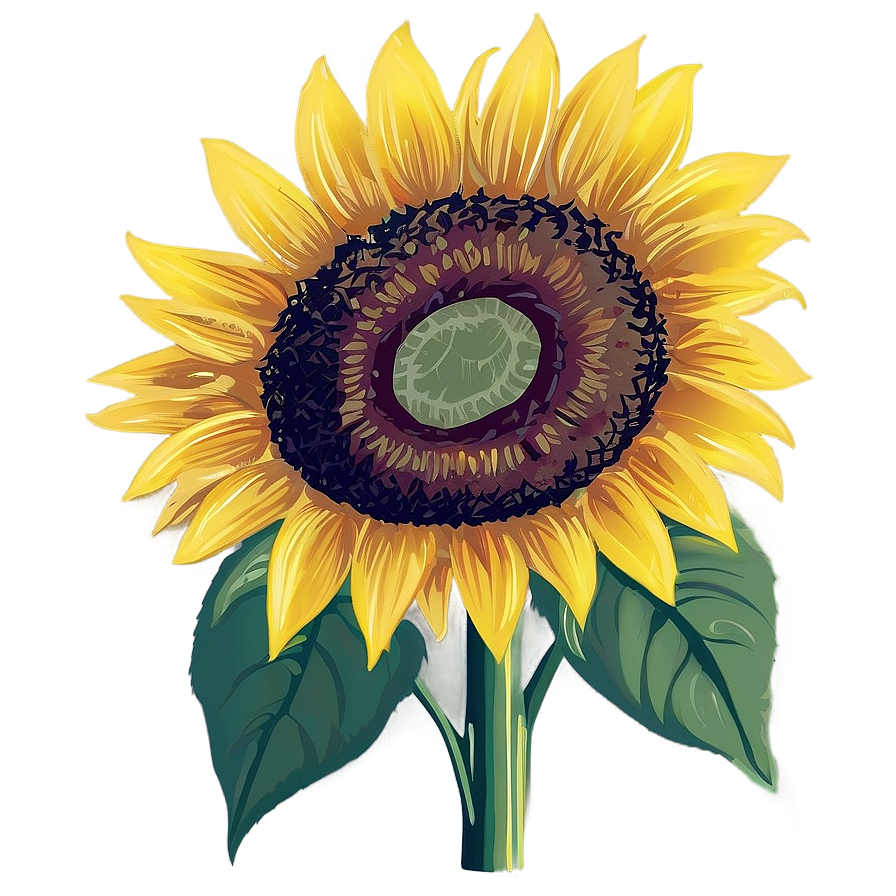 Sunflower Graphic Transparent PNG 65 PNG image with a transparent background, free high-resolution download