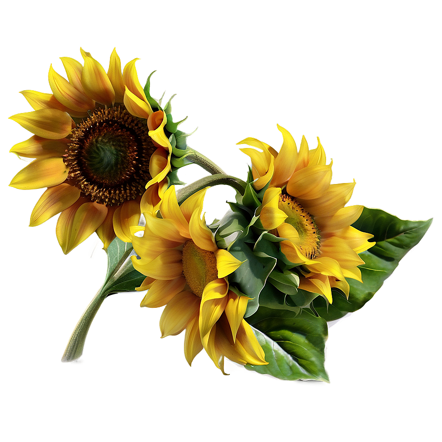 Sunflower Petals Transparent Png 05262024