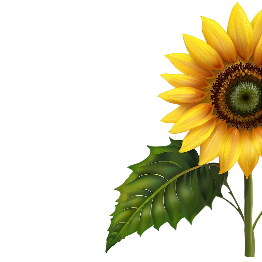 Sunflower Transparent Background Png Uaj