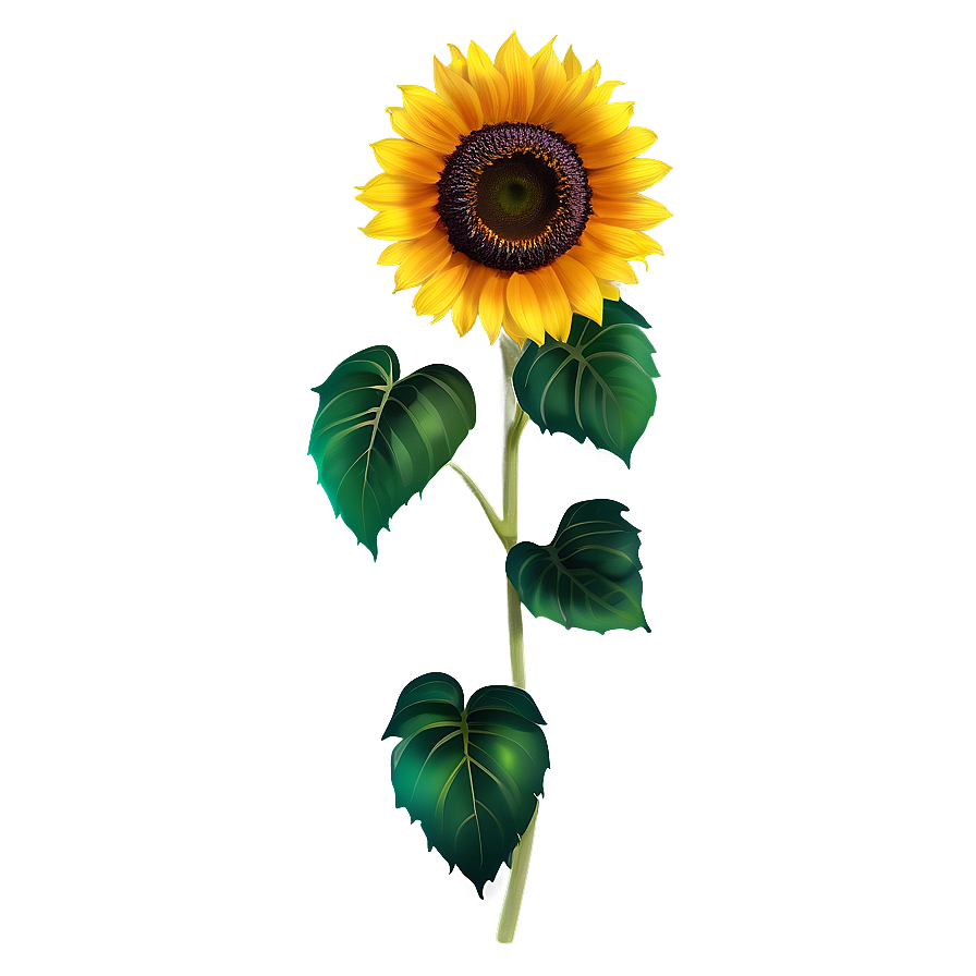 Sunflower Transparent Decoration Png 17