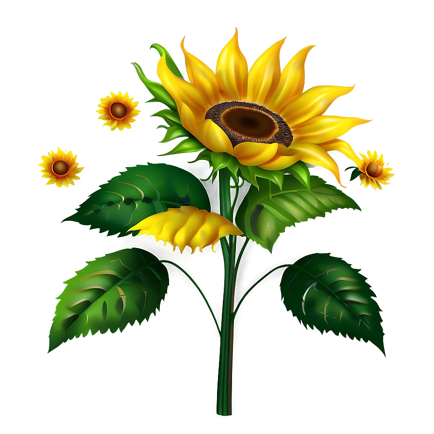 Sunflower Transparent Decoration Png Try48