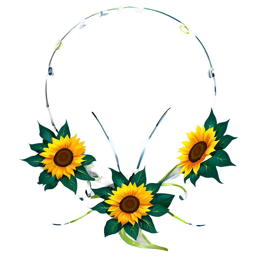 Sunflower Transparent Sign Png 99