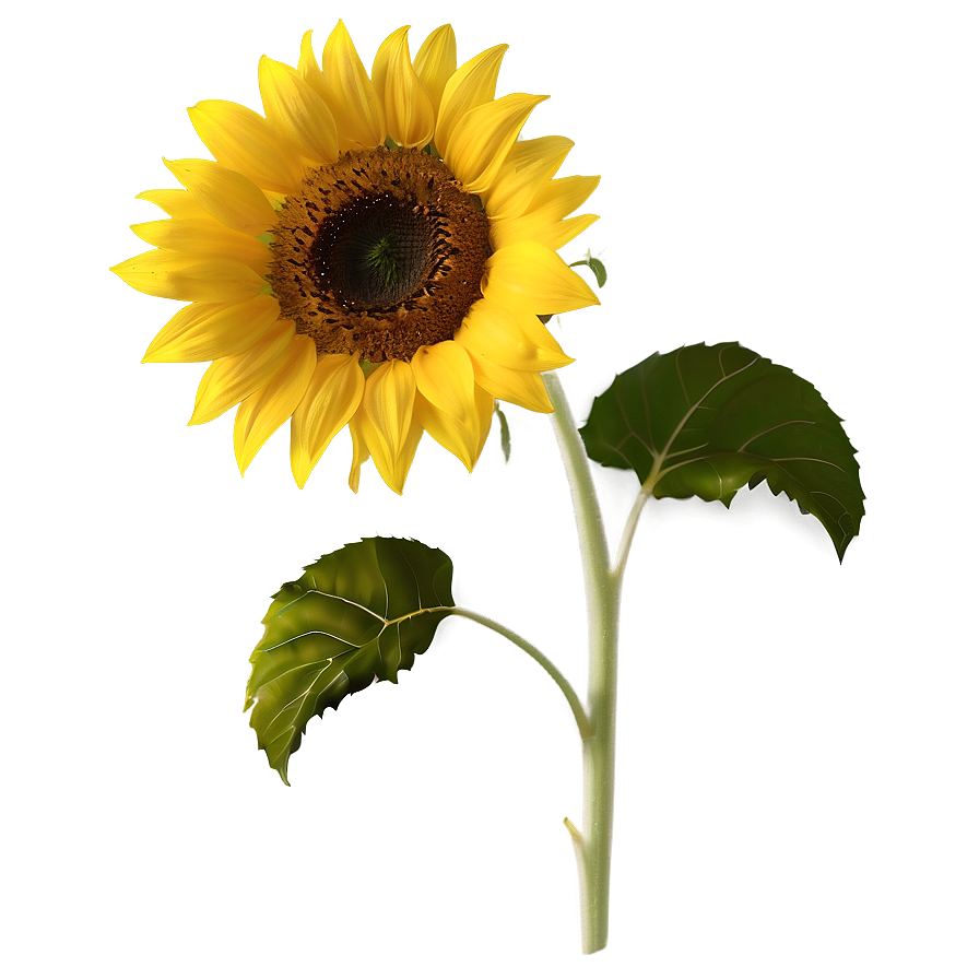 Sunflower Transparent Template Png Fon