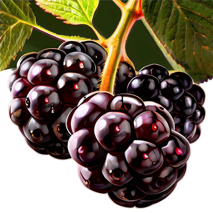 Sunlit Blackberry Png 05232024