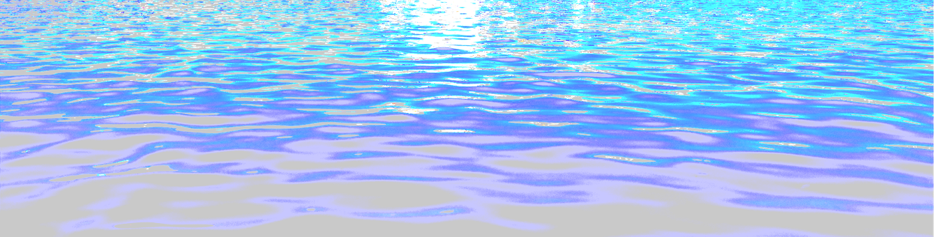 Sunlit_ Blue_ Water_ Texture PNG with transparent background