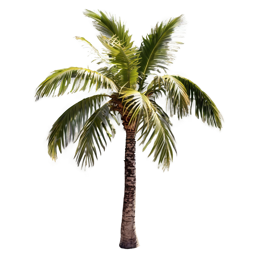 Sunlit Palm Trees Png Mnx63