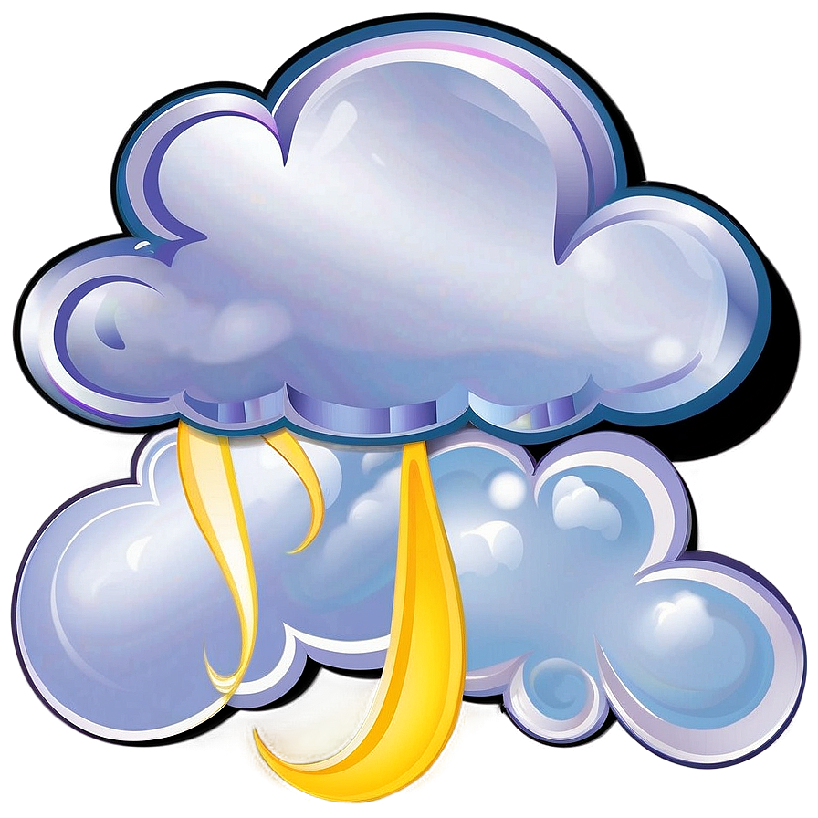 Sunny Cloud Clipart Png Qtw