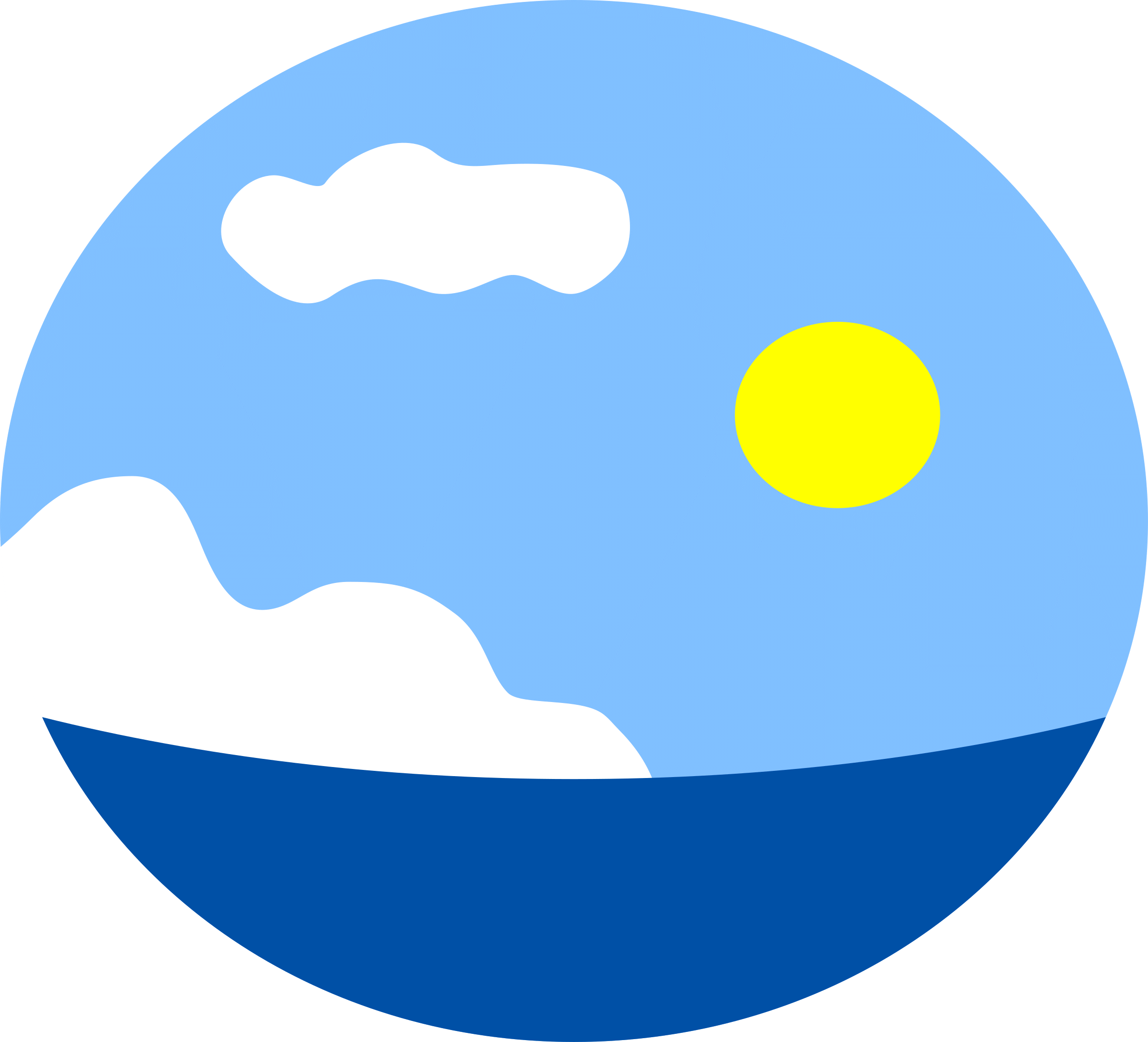 Sunny_ Sky_and_ Clouds_ Clipart